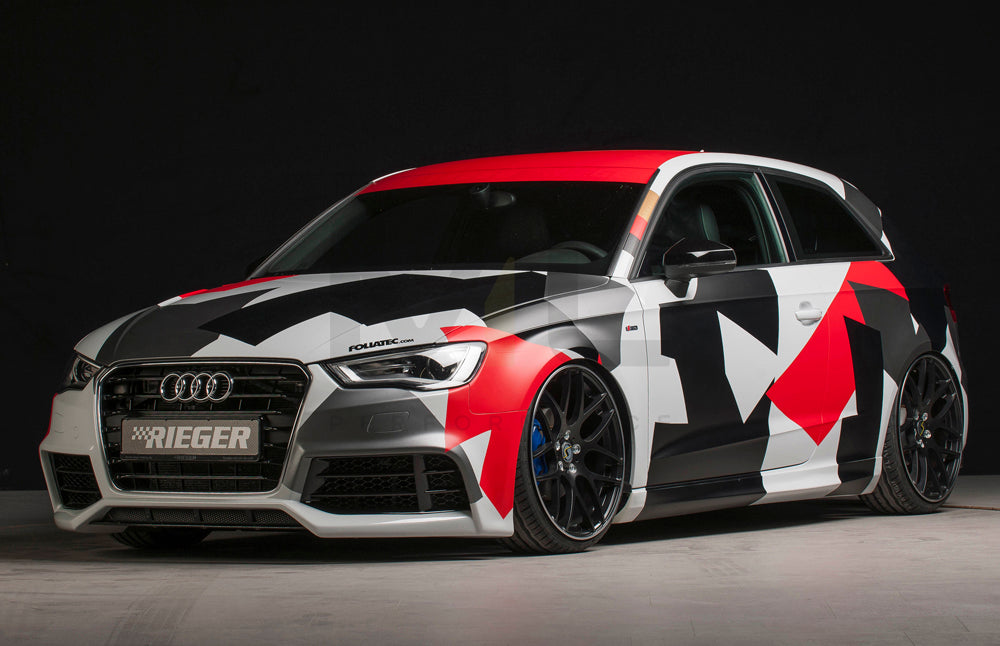 Rieger 00056784 Audi 8V A3 Side Skirt 6 | ML Performance UK Car Parts