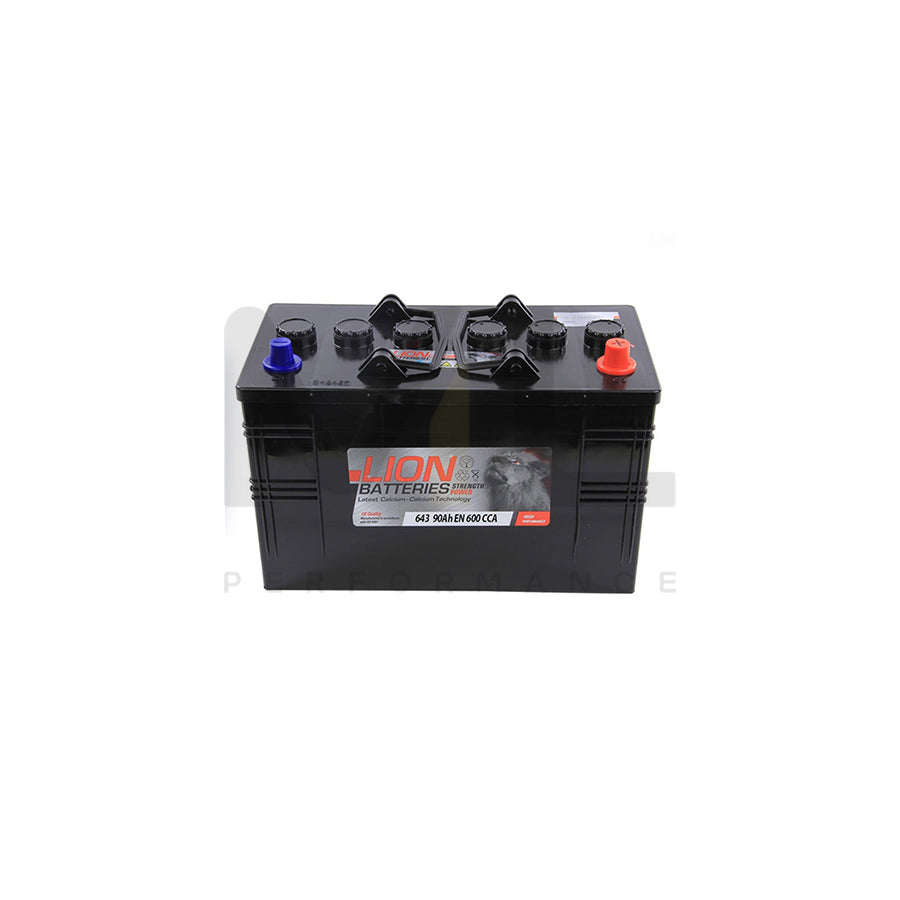 Lion Commercial Battery 643 - 2 Year Guarantee | ML Performance UK Car Parts