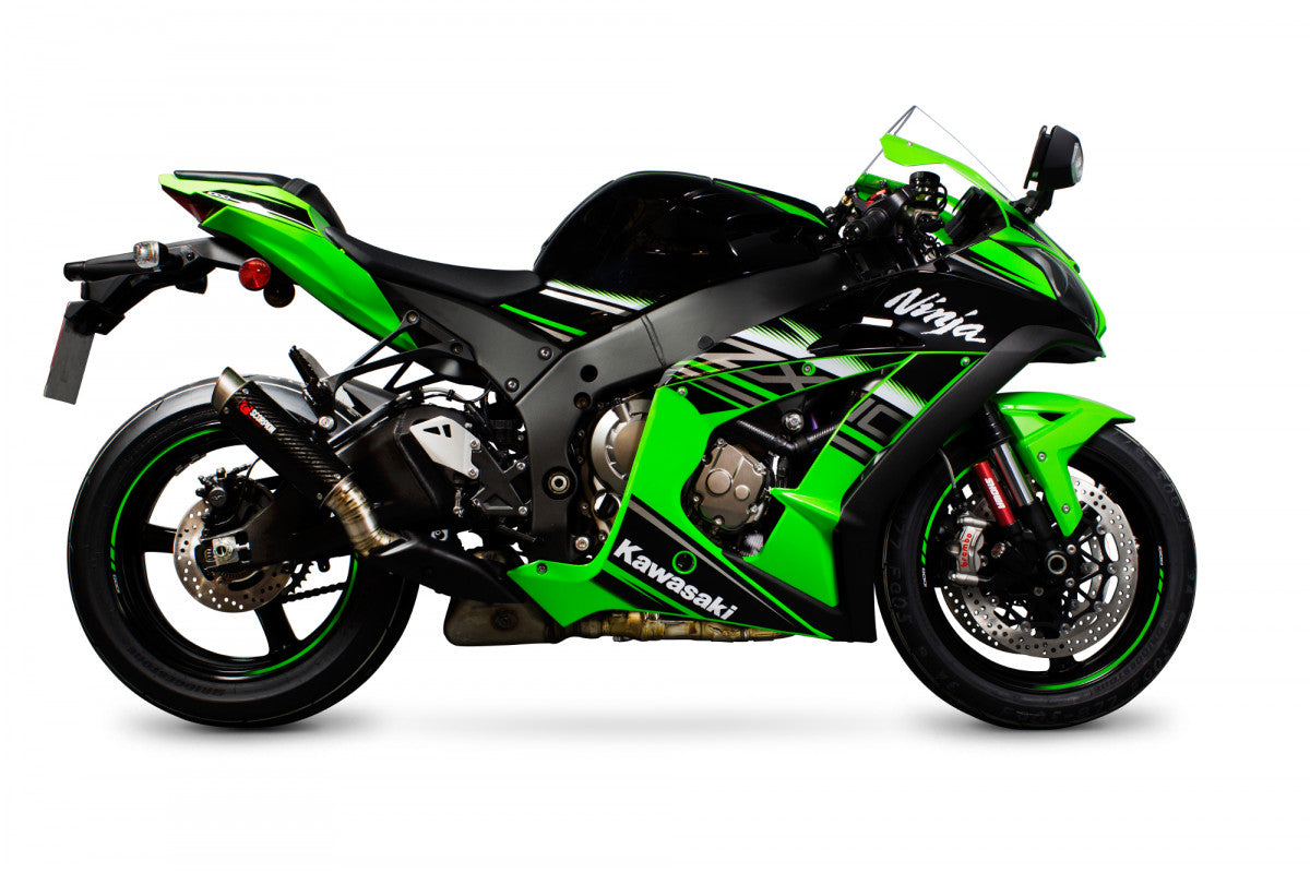 Scorpion KA1012CEM Kawasaki Rp1-Gp Slip-On (Ninja ZX-10R / ZX-10RR / ZX-10R SE) | ML Performance UK UK
