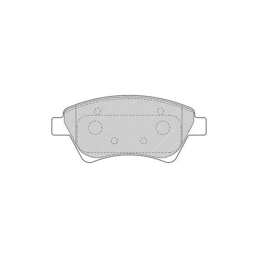 Ferodo Fqt854 Brake Pad Set Suitable For Mercedes-Benz C-Class Front Axle, Excl. Wear Warning Contact, With Brake Caliper Screws | ML Performance Car Parts