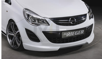 Rieger 00058946 Opel Corsa D Front Splitter 3 | ML Performance UK Car Parts
