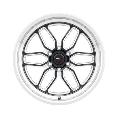 Weld S10929084P25 Laguna S109 Wheel 22x9 6x139.7 ET25 BS5.98 Gloss Black MIL - DIA