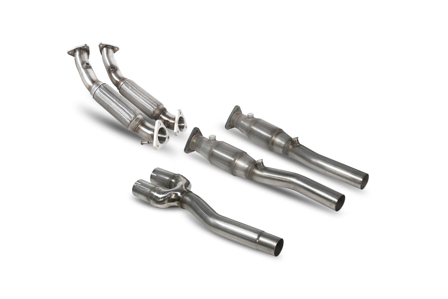 Scorpion SVWX039 VW Golf MK5 R32  Twin High Flow Sports Catalyst  | ML Performance UK UK