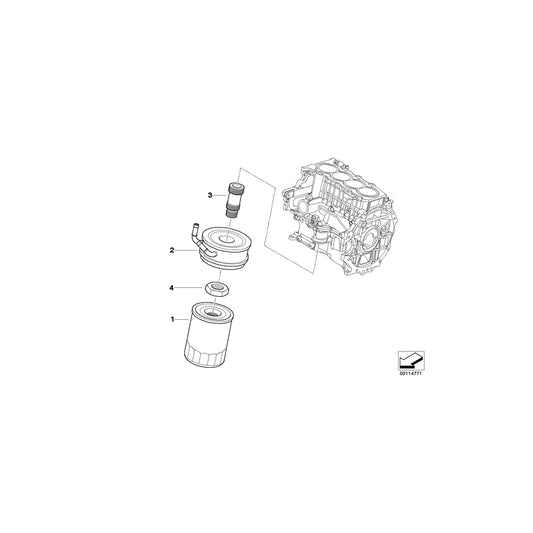 Genuine BMW 11427790855 R50 Connector (Inc. One D) | ML Performance UK Car Parts
