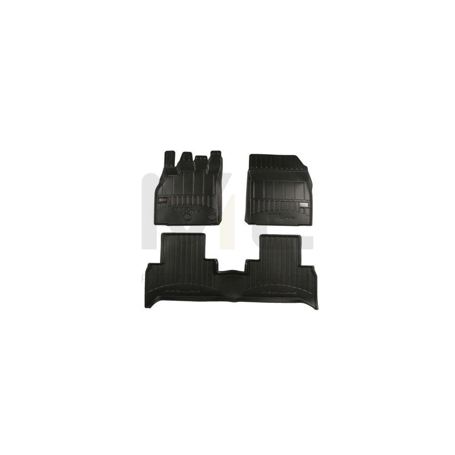 FROGUM Tailored 3D408845 Floor mat set Elastomer, Front and Rear, Quantity: 3, Black | ML Performance Car Parts
