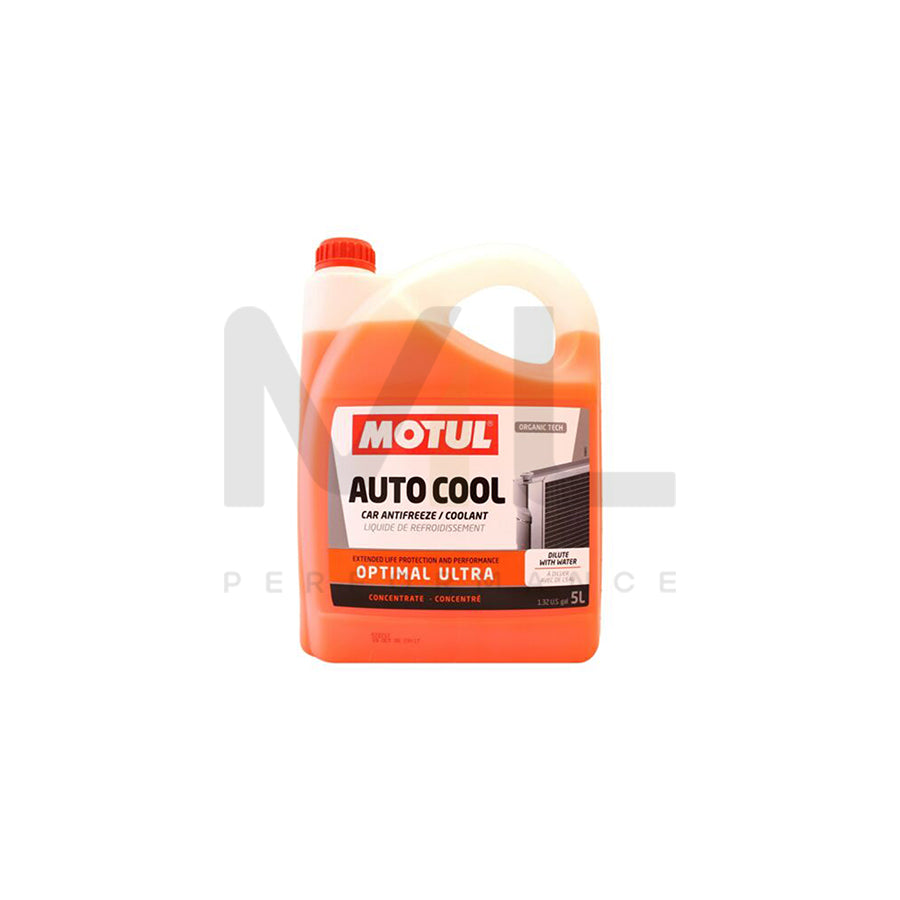 Motul Auto Cool Optimal Ultra Car Antifreeze Coolant - Concentrate 5l | Engine Oil | ML Car Parts UK | ML Performance