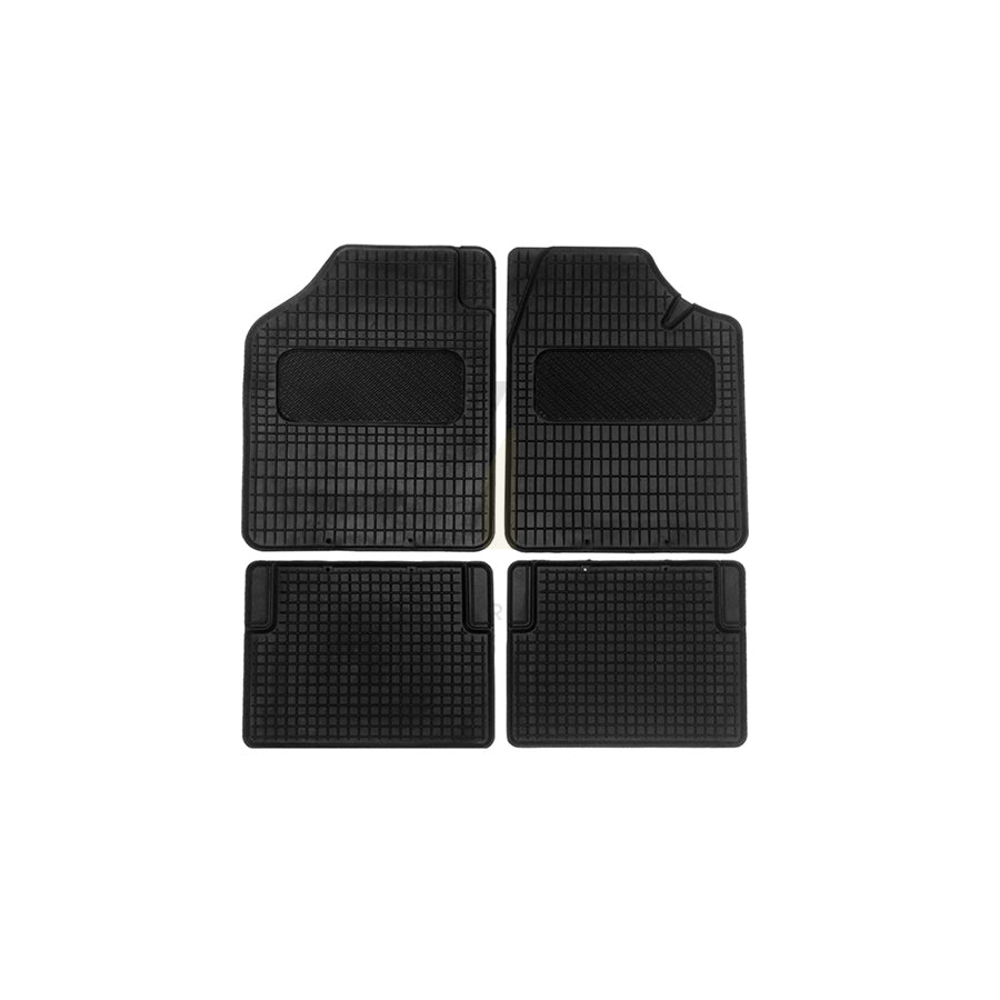 AMiO Tailored, RCM-02 01710 Floor mat set Elastomer, Front and Rear, Quantity: 4, Black | ML Performance Car Parts