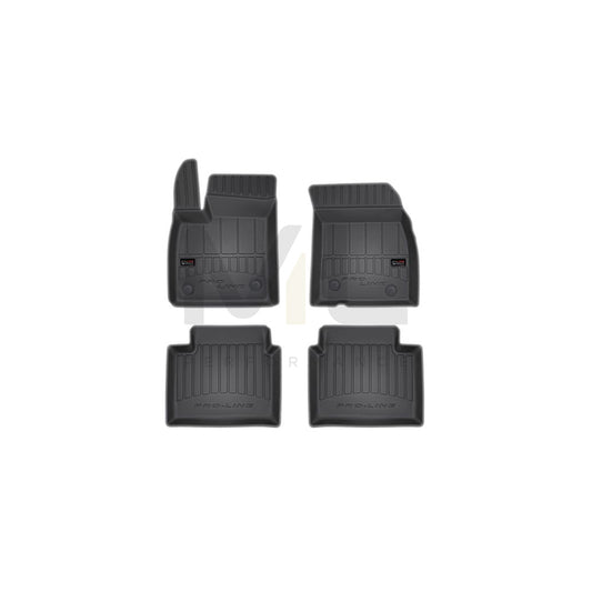 FROGUM 3D407640 Floor mat set for FORD FOCUS Elastomer, Front and Rear, Quantity: 4, Black | ML Performance Car Parts