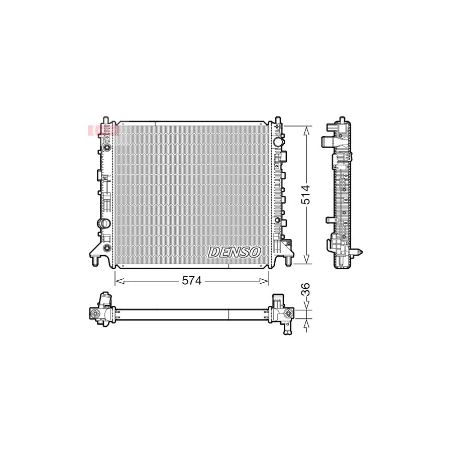Denso DRM99013 Drm99013 Engine Radiator For Chevrolet Camaro | ML Performance UK