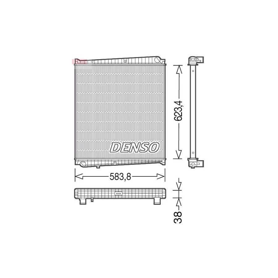 Denso DRM23047 Drm23047 Engine Radiator For Renault Trucks Mascott | ML Performance UK