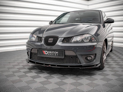Maxton Design Seat Ibiza Cupra MK3 (2004-2008) Front Splitter V.1
