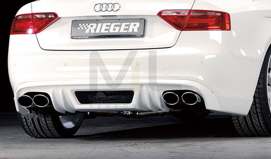 Rieger 00055408 Audi B8 B81 Rear Diffuser (A5 & S5) 1 | ML Performance UK Car Parts