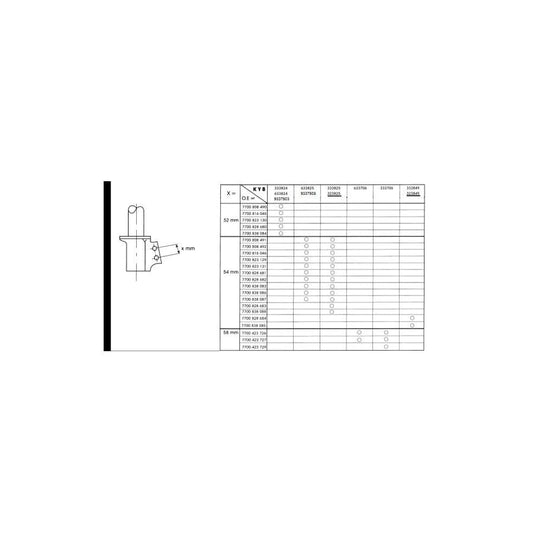 KYB Ultra Sr 323825 Shock Absorber For Renault Clio I Hatchback