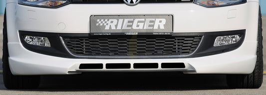 Rieger 00047203 VW 6R Polo Mk6 Front Splitter 1 | ML Performance UK Car Parts