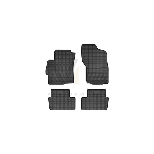 FROGUM Tailored 0481 Floor mat set for MITSUBISHI LANCER Elastomer, Front and Rear, Quantity: 4, Black | ML Performance Car Parts