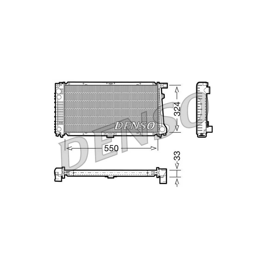 Denso DRM05058 Drm05058 Engine Radiator | ML Performance UK