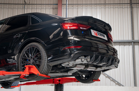 Scorpion SAU097 Audi S3 8V Resonated Cat/Gpf-Back System Without Valves | ML Performance UK UK