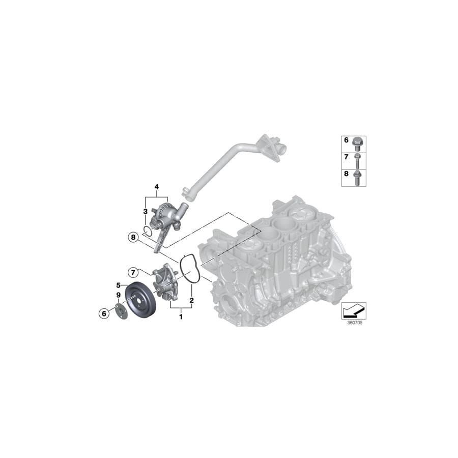 Genuine BMW 11537618806 F20 F30 F31 O-Ring 35X3 (Inc. 114i, 118i & 320i ed) | ML Performance UK Car Parts