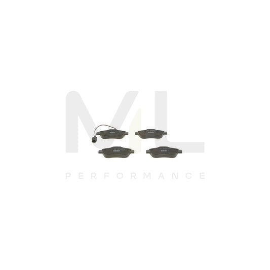 Bosch 0986495097 Brake Pad Set Incl. Wear Warning Contact, With Anti-Squeak Plate, With Mounting Manual BP1535 | ML Performance Car Parts