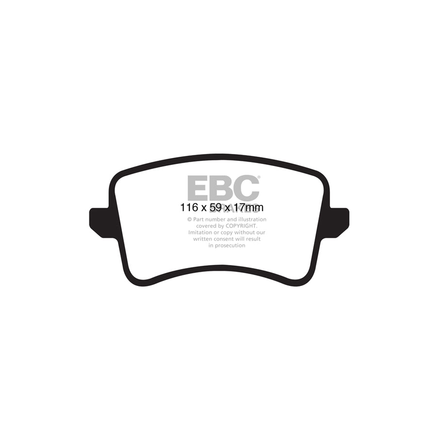 EBC DP51988NDX Bluestuff NDX Trackday and Race Brake Pads 2 | ML Performance UK Car Parts