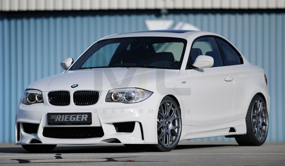 Rieger 00035037 BMW 1 Series E81 E82 E88 Side Skirt 3 | ML Performance UK Car Parts