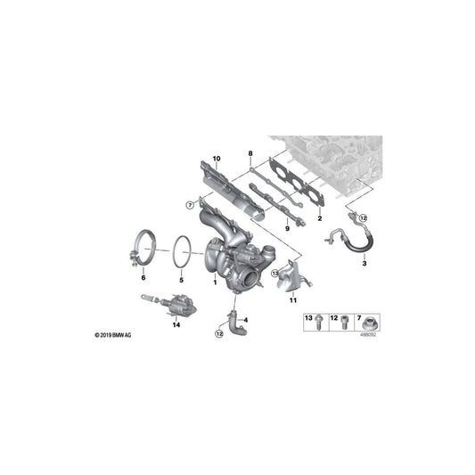 Genuine BMW 11628600048 Heat Resistant Plate (Inc. i8) | ML Performance UK Car Parts