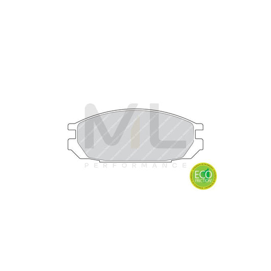 Ferodo Premier Eco Friction Fvr836 Brake Pad Set Not Prepared For Wear Indicator, With Accessories | ML Performance Car Parts