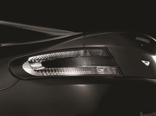 Aston Martin CD33-78-10115 Carbon Fibre Rear Lamp Infills | ML Performance UK Car Parts