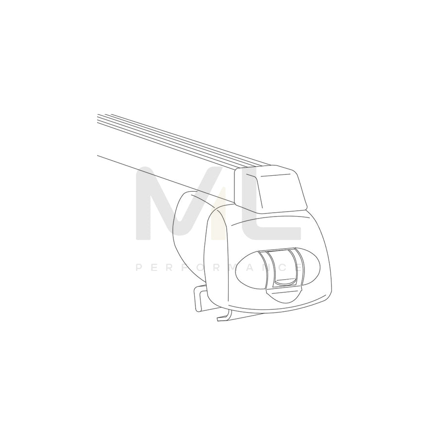 ATERA SIGNO 044208 Roof bars for cars without rails, 110 cm, 100 kg, Steel | ML Performance Car Parts