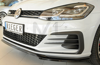 Rieger 00088148 VW Mk7 Golf Front Splitter (GTI, GTD & GTE) 7 | ML Performance UK Car Parts