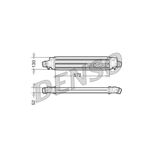 Denso DIT20003 Dit20003 Intercooler For Opel Corsa D Hatchback (S07) | ML Performance UK