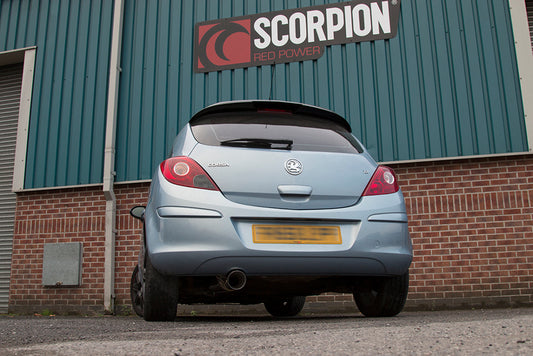 Scorpion SVX061 Vauxhall Corsa D Resonated Cat-Back System | ML Performance UK UK