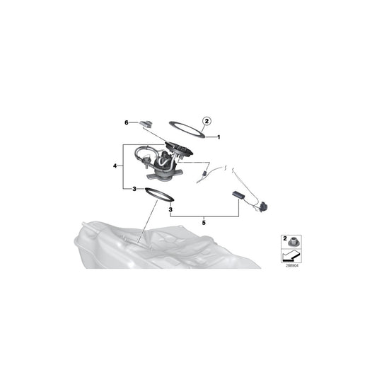 Genuine BMW 16117845657 F10 F12 F06 Fuel Level Sensor (Inc. M5 & M6) | ML Performance UK