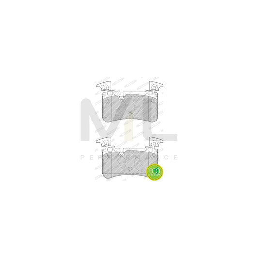 Ferodo Premier Eco Friction Fvr1925 Brake Pad Set Incl. Wear Warning Contact, With Brake Caliper Screws, With Piston Clip, With Accessories | ML Performance Car Parts