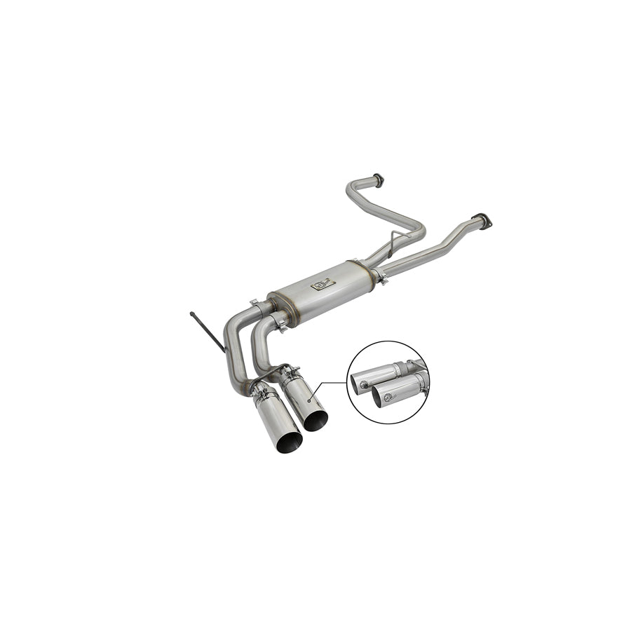 aFe 49-46126-P Cat-Back Exhaust System Nissan Titan 17-21 V8-5.6L  | ML Performance UK Car Parts