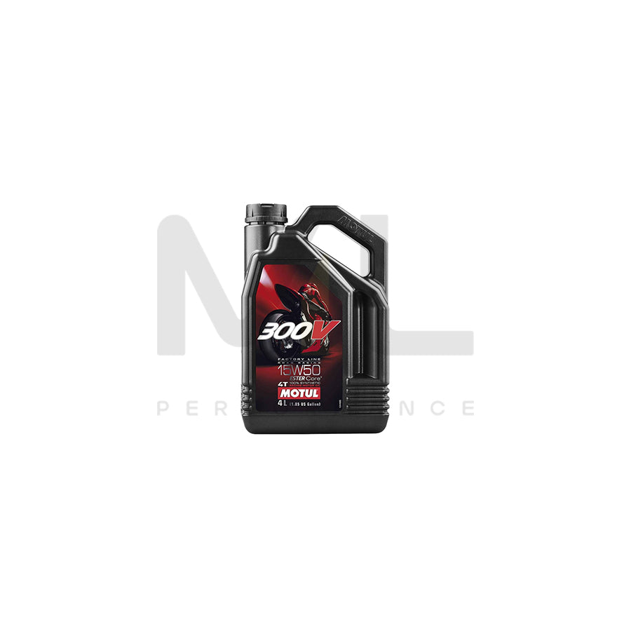 Motul 300V Factory Line 10W40 Ester Fully Synthetic Engine Oil, Road Racing