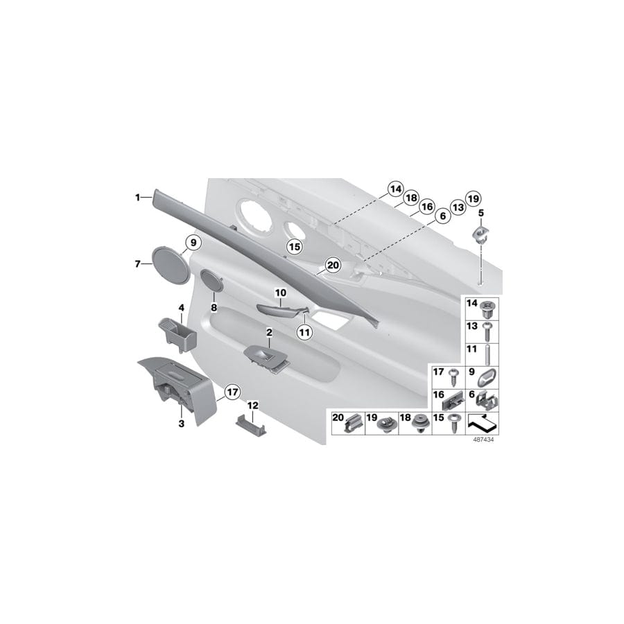 Genuine BMW 07147217917 G16 F06 Clamp (Inc. 650iX 4.4, 530d & M850iX) | ML Performance UK Car Parts