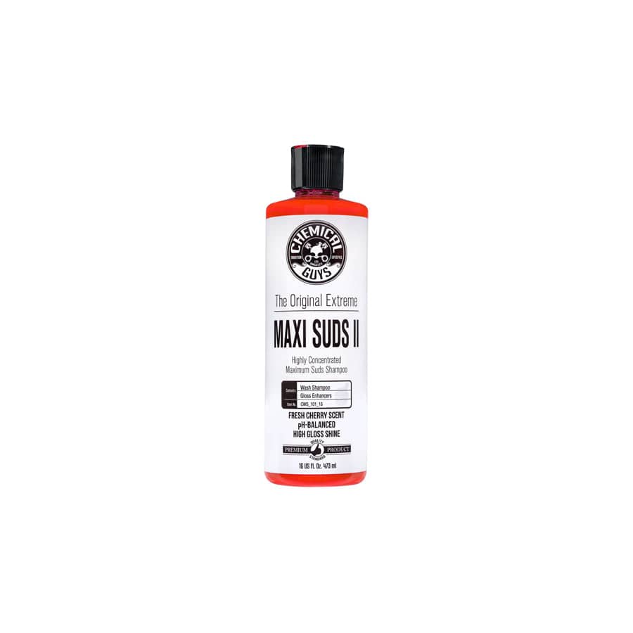 Chemical Guys Maxi Suds 2 High Foam Maintenance Shampoo And Gloss Booster 16 oz | ML Performance UK Car Parts