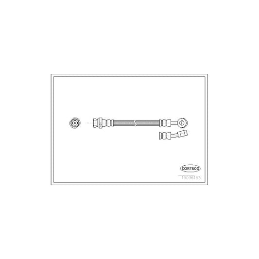 Corteco 19036153 Brake Hose | ML Performance UK