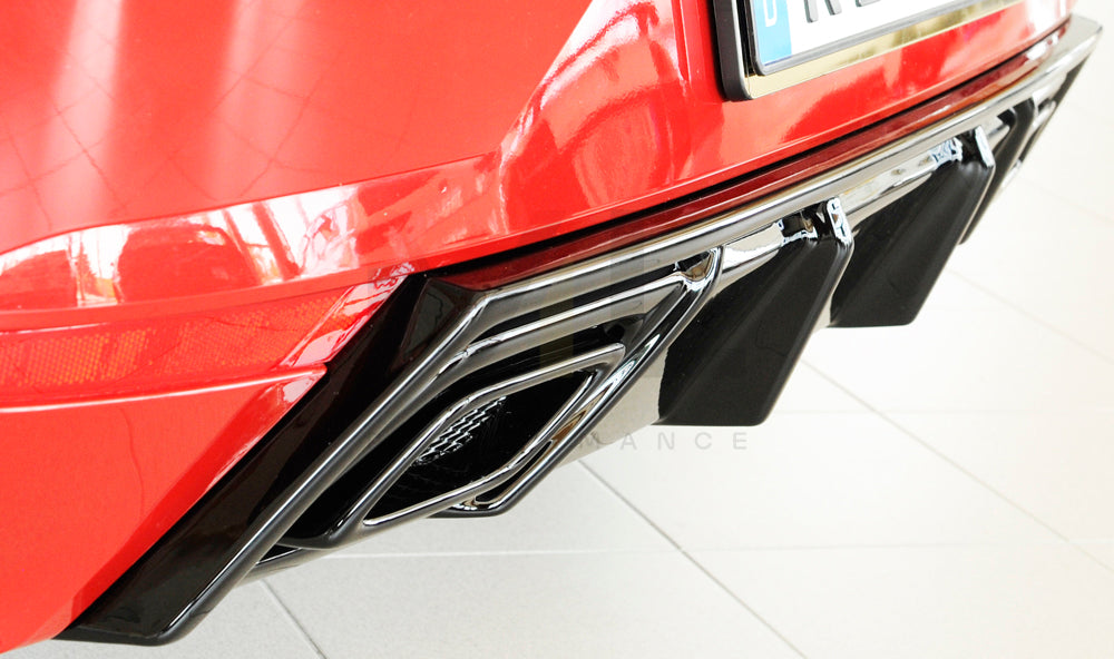 Rieger 00088166 SEAT KJ Rear Diffuser (Ibiza FR & Ibiza) 10 | ML Performance UK Car Parts