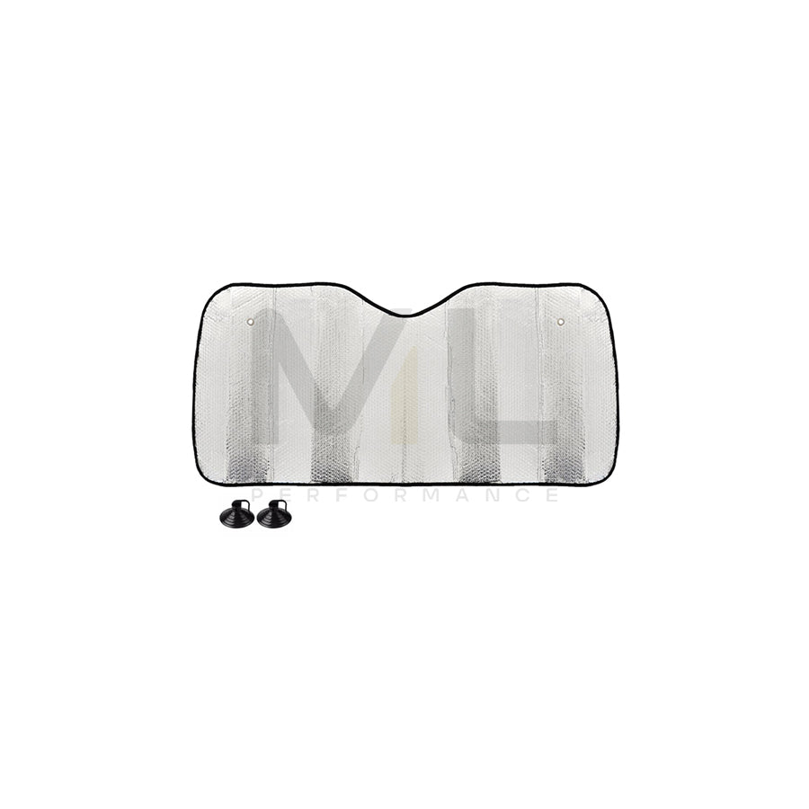 AMiO 01531 Car sun shade Silver, PE (Polyethylene), Quantity: 1 | ML Performance Car Parts