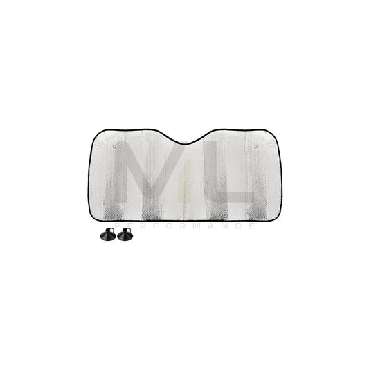 AMiO 01531 Car sun shade Silver, PE (Polyethylene), Quantity: 1 | ML Performance Car Parts