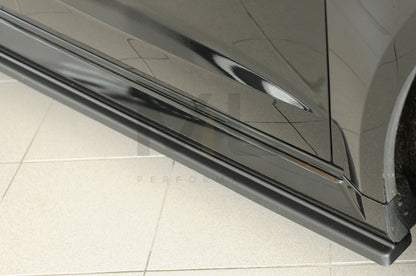Rieger 00056815 Audi 8V RS3 Side Skirt Splitter 2 | ML Performance UK Car Parts