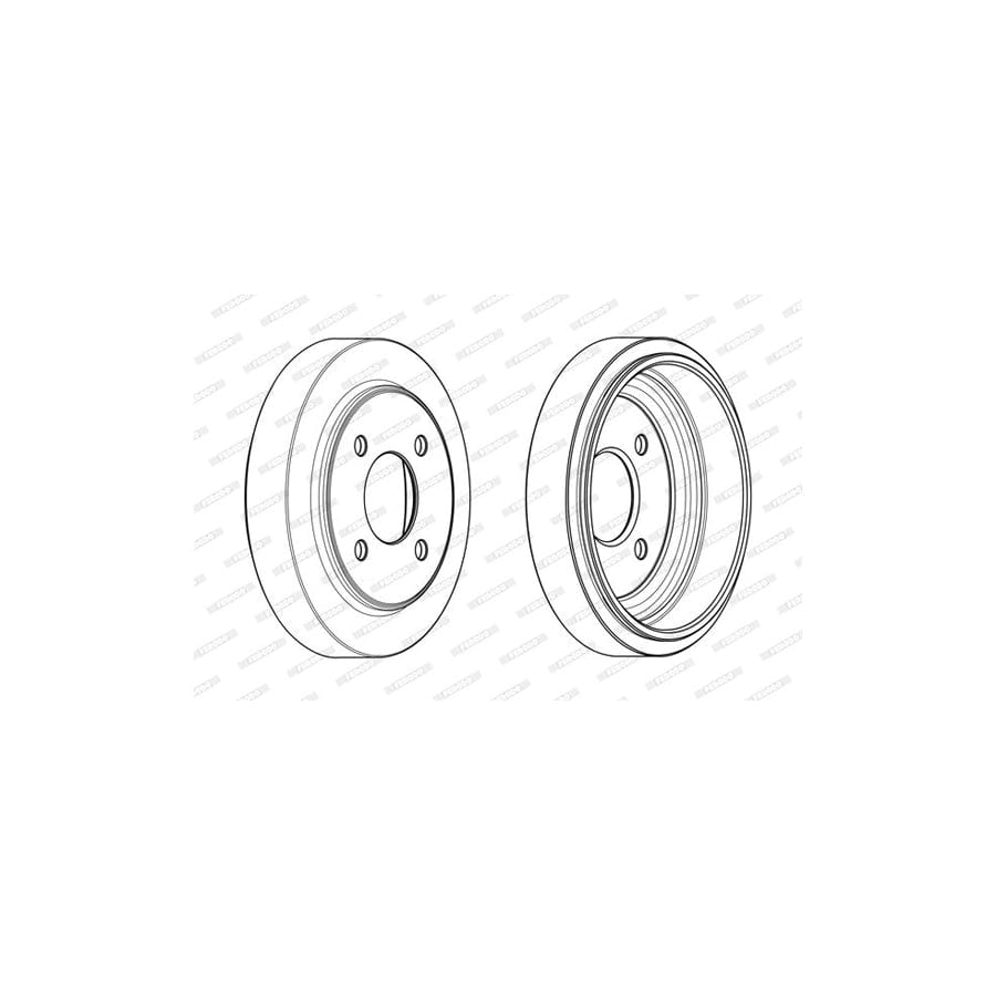 Ferodo Fsl222 Brake Pad Set Fuse Technology Not Prepared For Wear Indicator