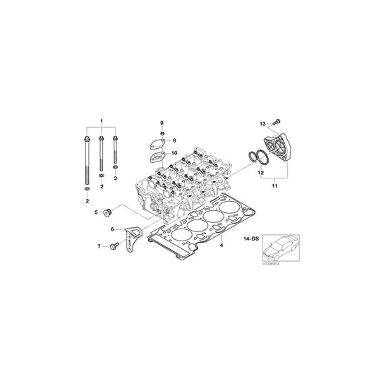 Genuine BMW 11120143667 E46 Gasket Set Cylinder Head Asbestos Free (Inc. 316i, 316ti & 316Ci) | ML Performance UK Car Parts