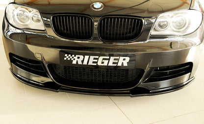 Rieger 00088124 BMW 1 Series E82 E88 Front Splitter 8 | ML Performance UK Car Parts