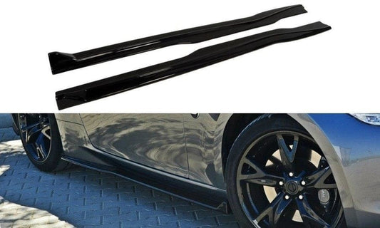 Maxton Design NI-370-SD1T Side Skirts Diffusers Nissan 370Z | ML Performance UK Car Parts