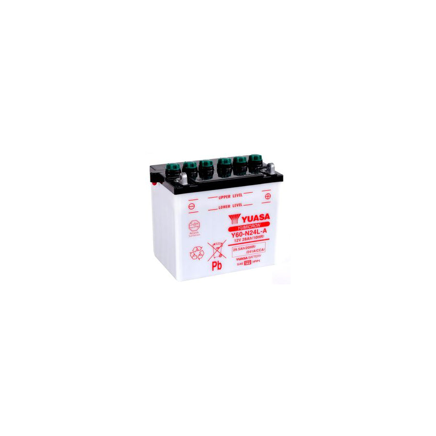 Yuasa Y60-N24L-A Motorcycle Battery | ML Performance UK Car Parts