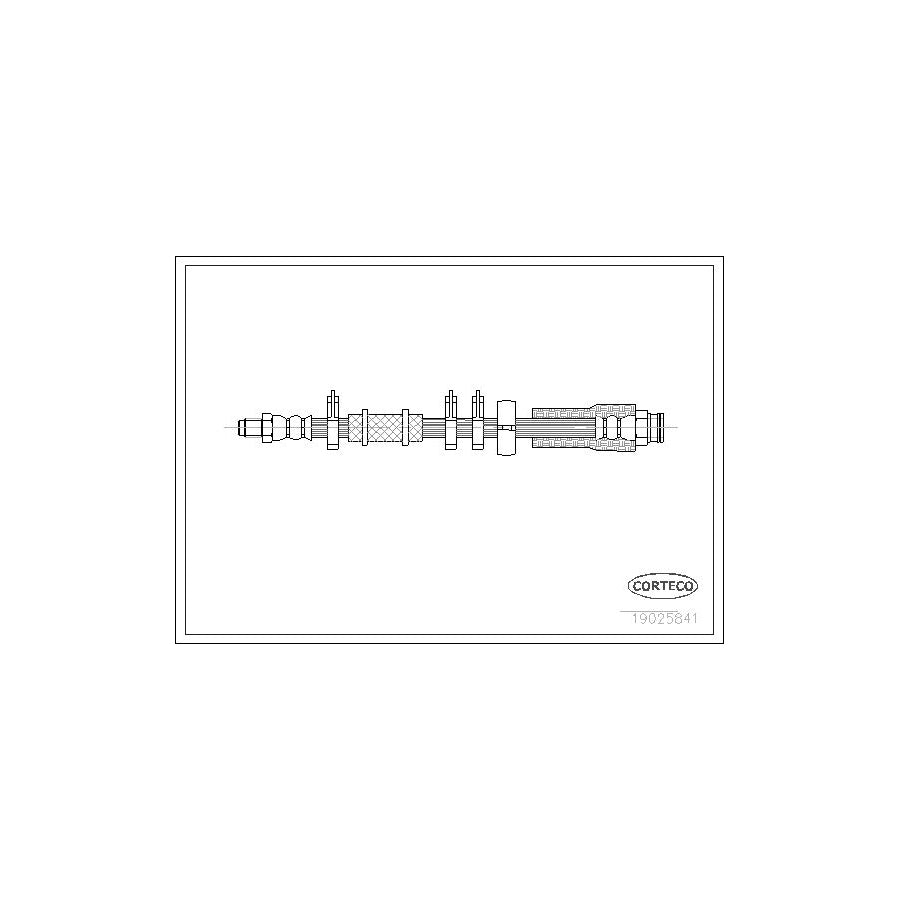 Corteco 19025841 Brake Hose | ML Performance UK