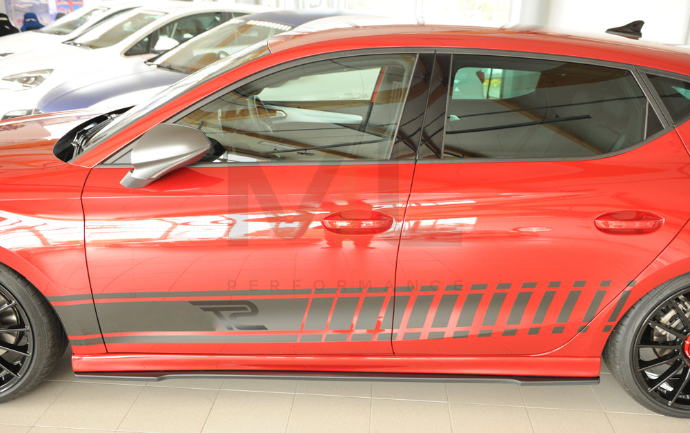 Rieger 00088221 SEAT Leon KL Side Skirt Splitter 9 | ML Performance UK Car Parts